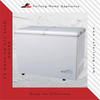 Commercial Large Chest Freezer on Wheels BD-358HE
