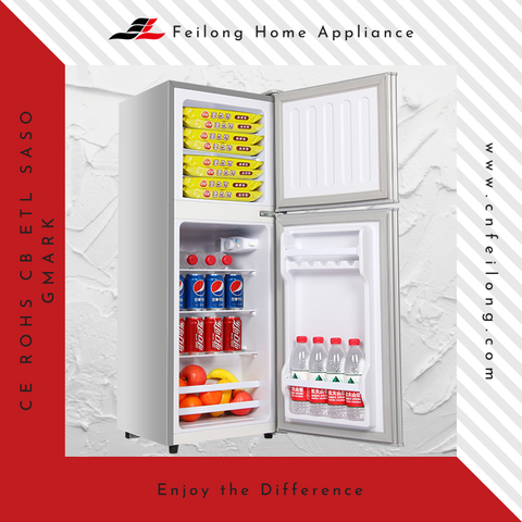 Холодильник Frigidaire BCD-102 із сріблястим регульованим рівнем і дводверним колесом