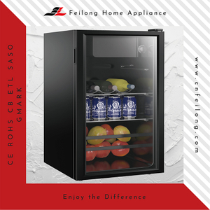 Commercial Small Beverage Cooler with Glass Door