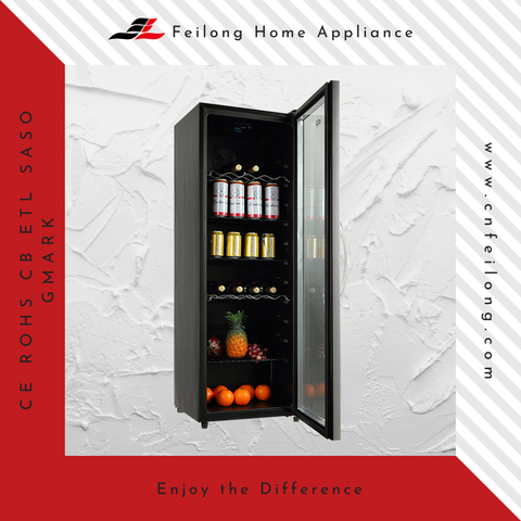 Freestanding Beverage Refrigerator Wine Cooler SC-180