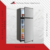 Дводверний холодильник BCD-102 з коліщатками регулювання рівня