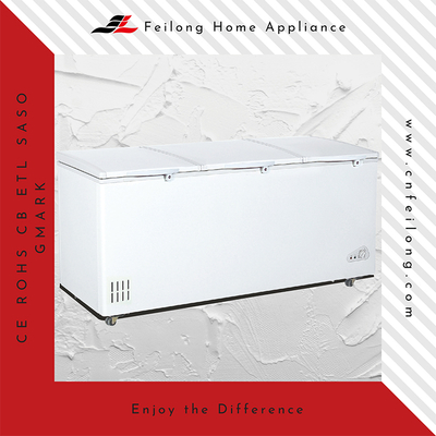 Large White Commercial 3 Door Chest Freezer BD-1588Q