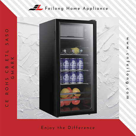 Freestanding Built in Beverage Wine Cooler Refrigerator SC-128