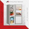 Novifacta Level Rota Duplex Porta Foedus Refrigerators BCD-166W