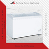 Congelador de porta de vidre de gelat comercial Congelador SD-239QY