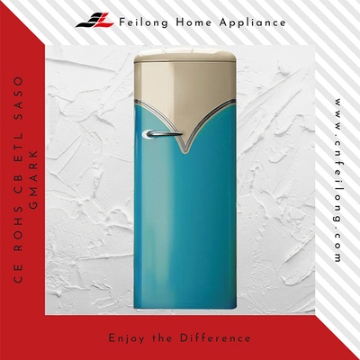 Blue Cheap Dorm Subzero Retro Refrigerator