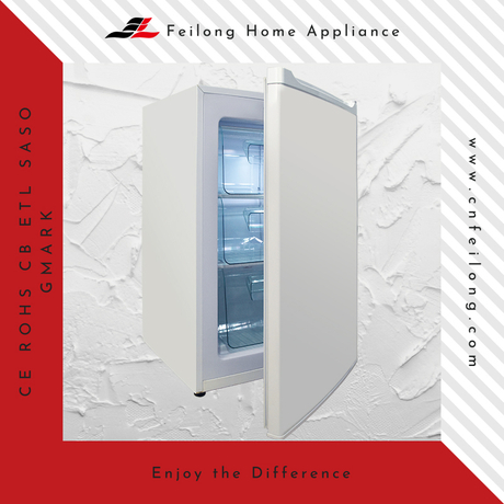Hotel Home Use Single-door Small Stand Alone Upright Chest Freezer BD-100U